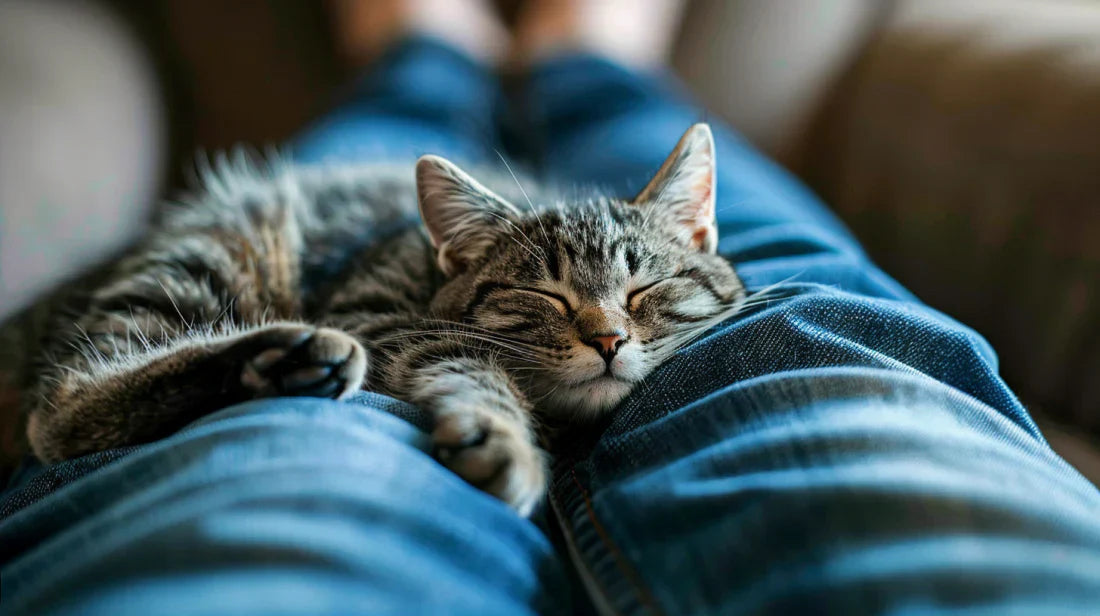 Why Does My Cat Sleep Between My Legs?